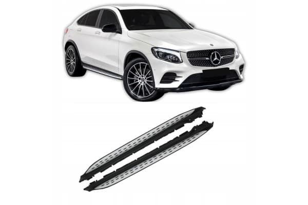 Estribos Laterales Mercedes Glc X253 C253 Facelift usado