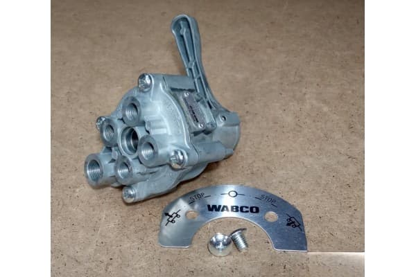 Válvula de suspensión neumática Wabco de 2 circuitos usado