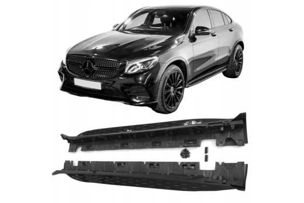Juego de Estriberas ST Parts 79676 para Mercedes Glc X253 y Glc Coupe C253 usado