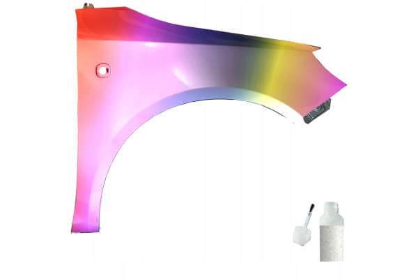Guardabarros Skoda Fabia 5J II Zinc Derecho Color 07-15 Lacado usado
