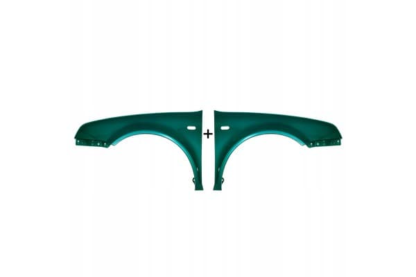 Guardabarros para VW Golf 4 IV LC6X Izquierdo y Derecho 97-06 Pintados Juego usado