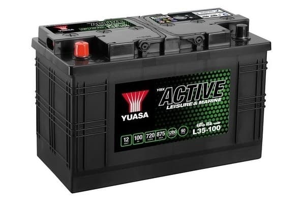 Batería 12V 100Ah 720A L Yuasa Active Leisure Marine L35-100 usado