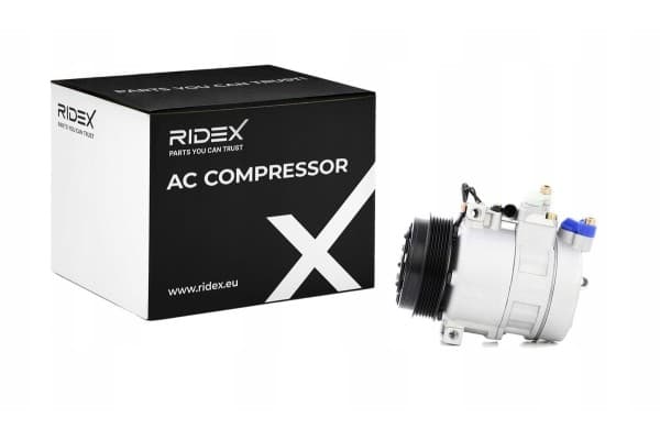 Compresor de aire acondicionado Ridex 447K0087 usado