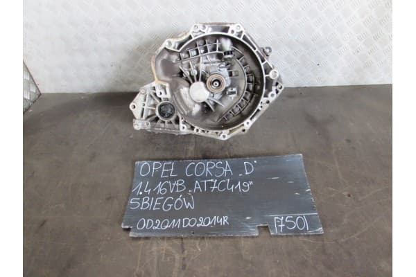 Caja de Cambios AT7C419 para Opel Corsa D 1.4B 16V (2011-2014) usado