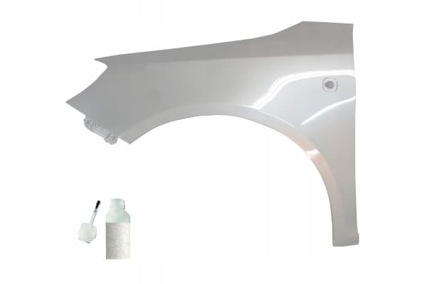 Guardabarros Skoda Fabia 5J II Color Zinc LA7W izquierdo 07-15 usado