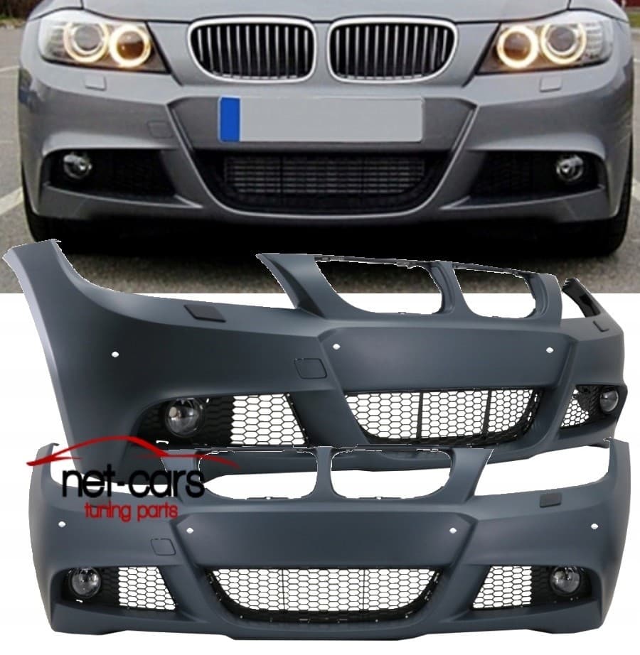 Parachoques delantero BMW E90 E91 08-12 Lci M Paquete Pdc Swr M3 Halógeno nuevo
