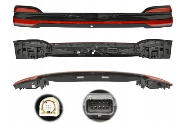 Conjunto de Luz del Portón Trasero con Agujero para Cámara para Chrysler Pacifica 2021-2025 usado