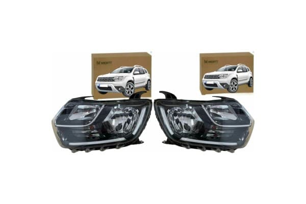 Faros delanteros Mertt izquierdo y derecho halógeno para Dacia Duster usado
