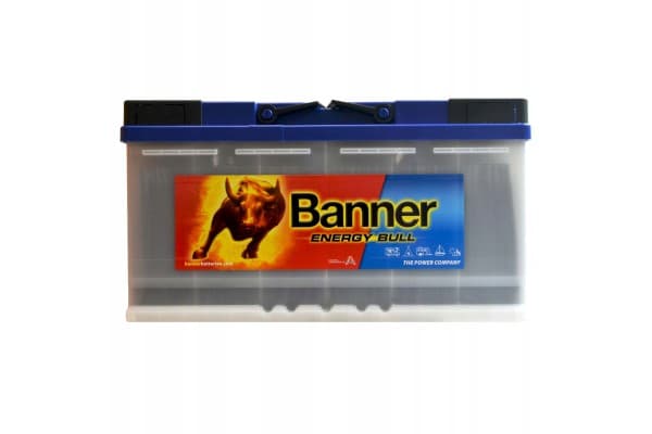 Batería 12V 100Ah P Banner Energy Bull 95751 para autocaravana y barco usado