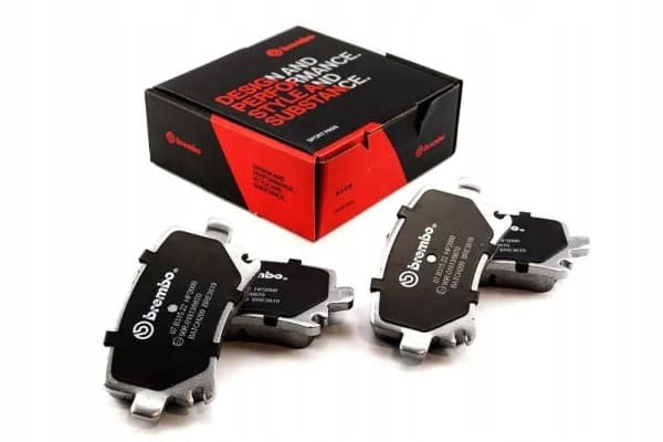 Juego de Pastillas de Freno Traseras 07.B315.22 Brembo para Audi A3 usado