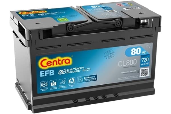 Batería Centra CL800 Efb 80Ah 800A Polaridad Derecha usado