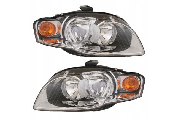 Juego Completo de Faros para Audi A4 B7 con Homologación Europea (Bombillas H7 H7) usado