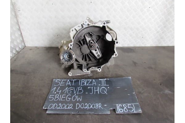 Caja de Cambios Jhq para Seat Ibiza Iii 1.4B 16V (2002-2008) usado