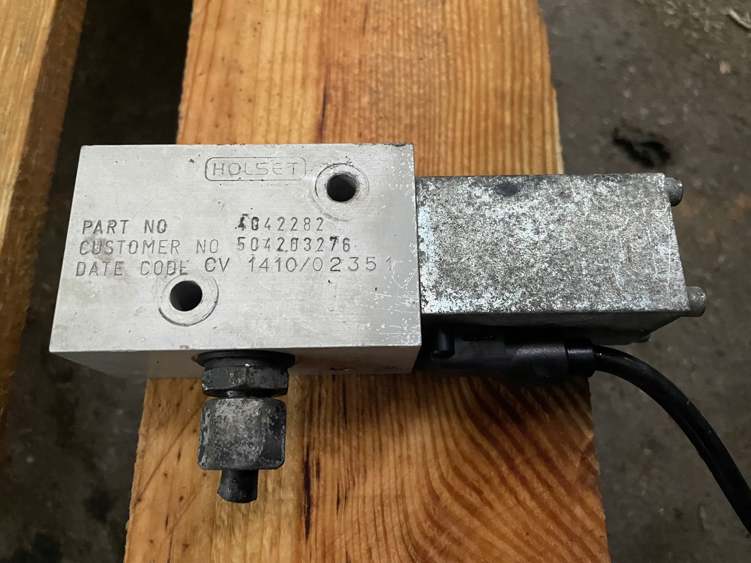 Válvula de Presión de Turbina Vgt Iveco Stralis Cursor 10 Euro 5 504203276 usado