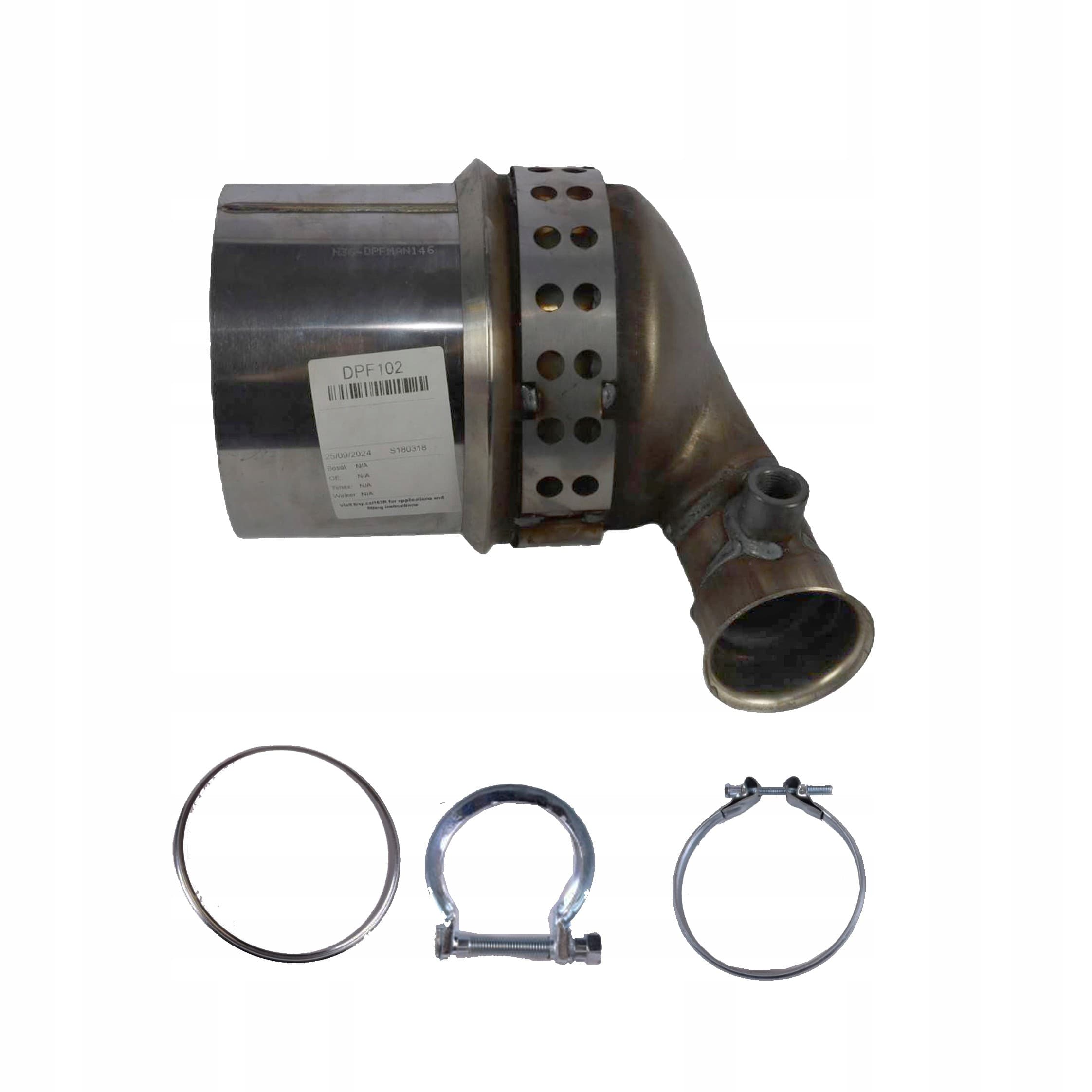 Filtro de Partículas Diésel (DPF) Eec DPF102 para Sistema de Escape nuevo