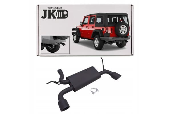 Escape Doble Tuning de Acero para Jeep Wrangler JK usado