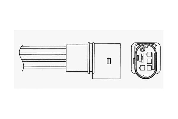 Sonda lambda Ngk 1774 usado