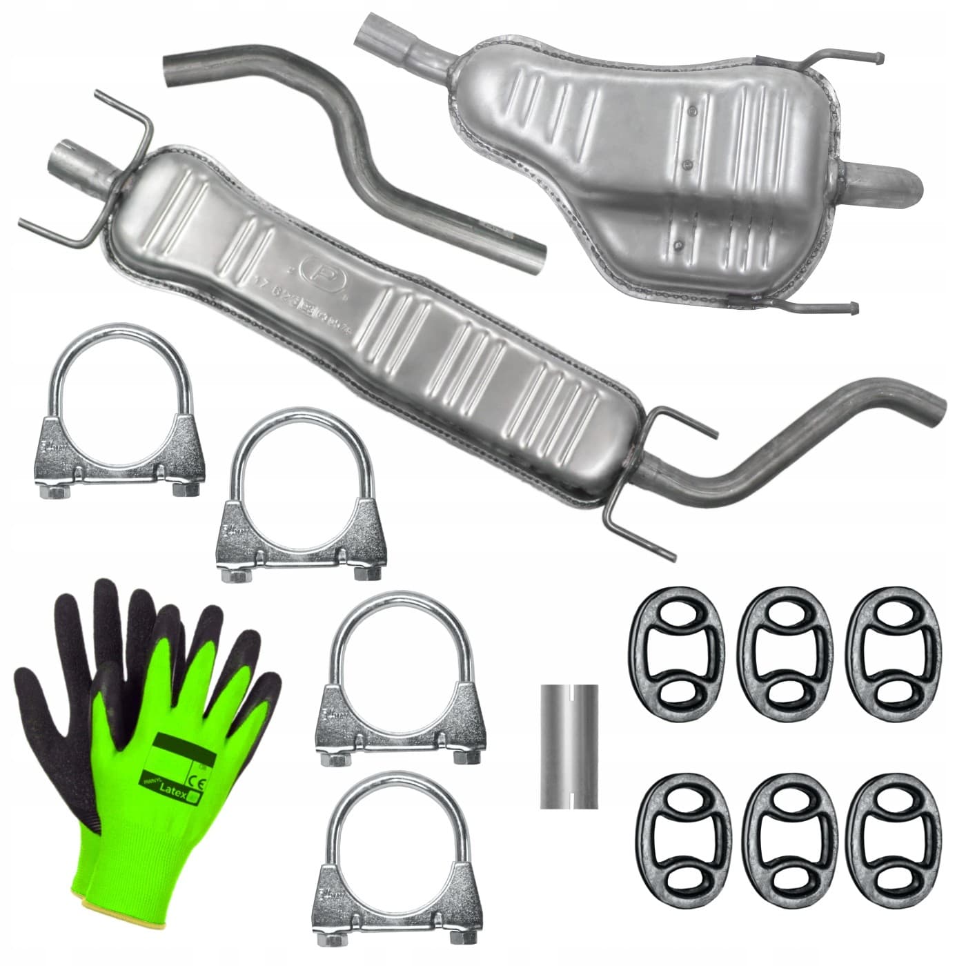 Juego de silenciadores Polmostrów para Opel Zafira 2 B 1.6/1.8/2.2 2005-2010 nuevo