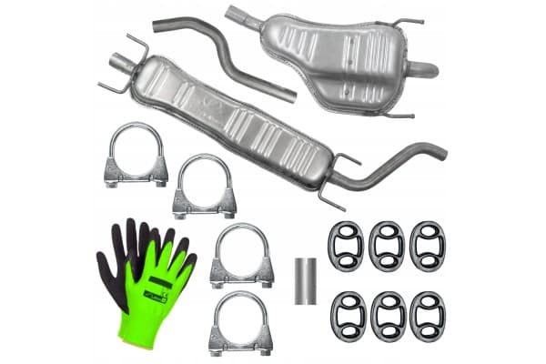 Juego de silenciadores Polmostrów para Opel Zafira 2 B 1.6/1.8/2.2 2005-2010 usado