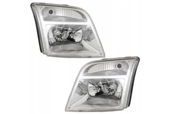 Faros delanteros Ayfar con ajuste eléctrico izquierdo y derecho para Ford Transit usado
