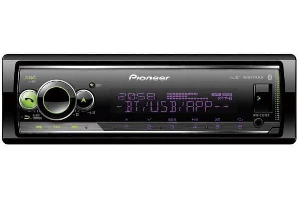 Radio de Coche Pioneer Mvh-S520BT Bluetooth MP3 Usb Aux VarioColor usado