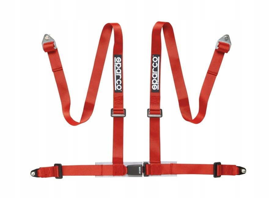 Cinturón de seguridad deportivo de cuatro puntos Sparco 04604BV1RS nuevo