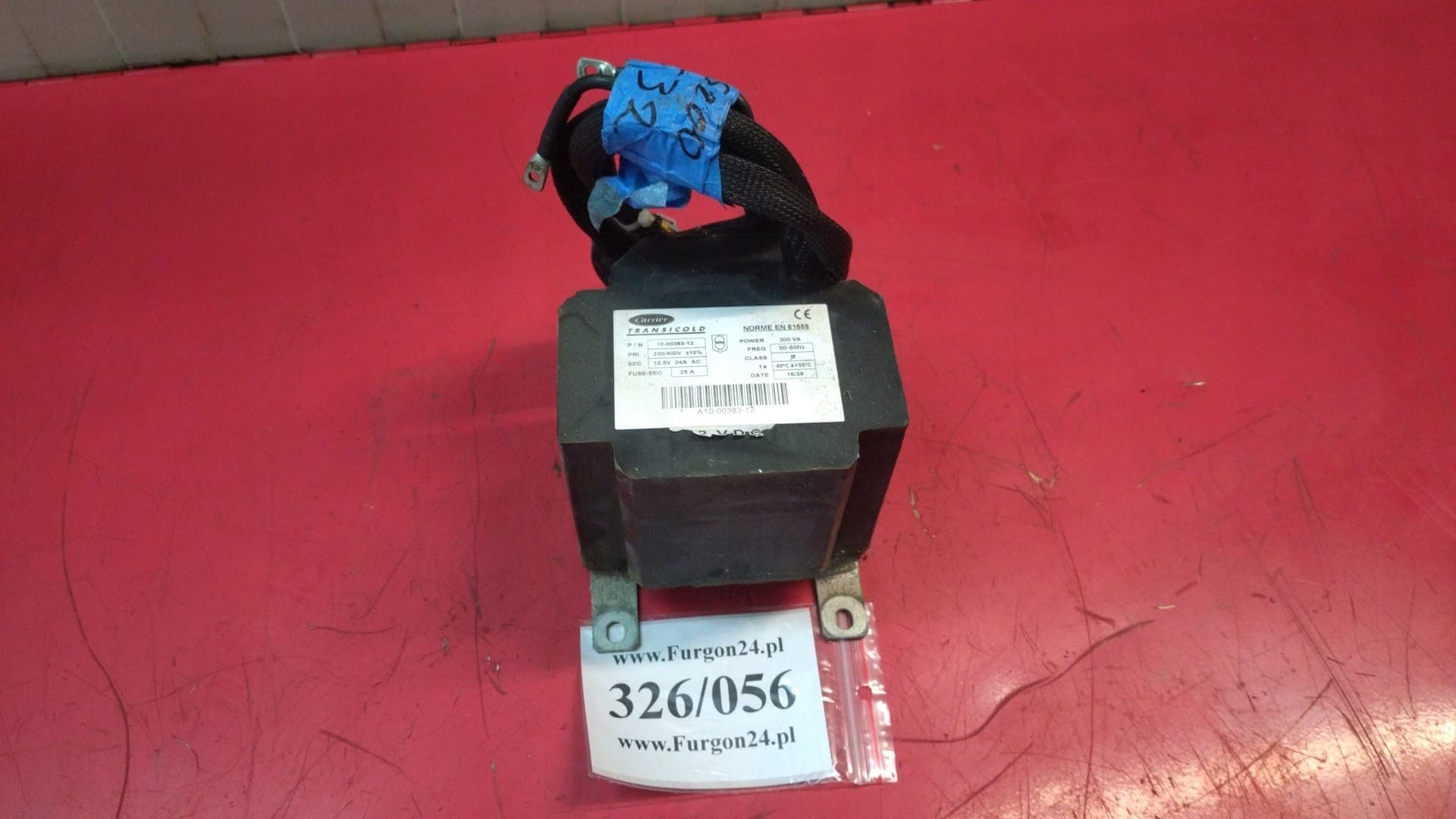 Transformador de Refrigeración Carrier Xarios 10-00383-12 12V usado