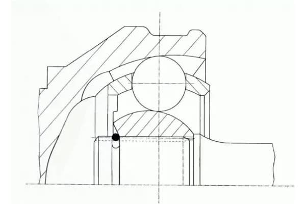 Kit de junta para eje de transmisión Spidan GKNJ30032 usado