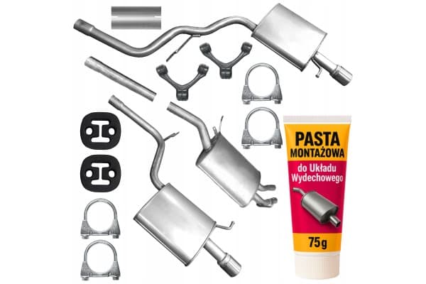 Juego de silenciadores para Audi A4 B6 1.8 T Kombi y Sedan 2000 - 2005 usado