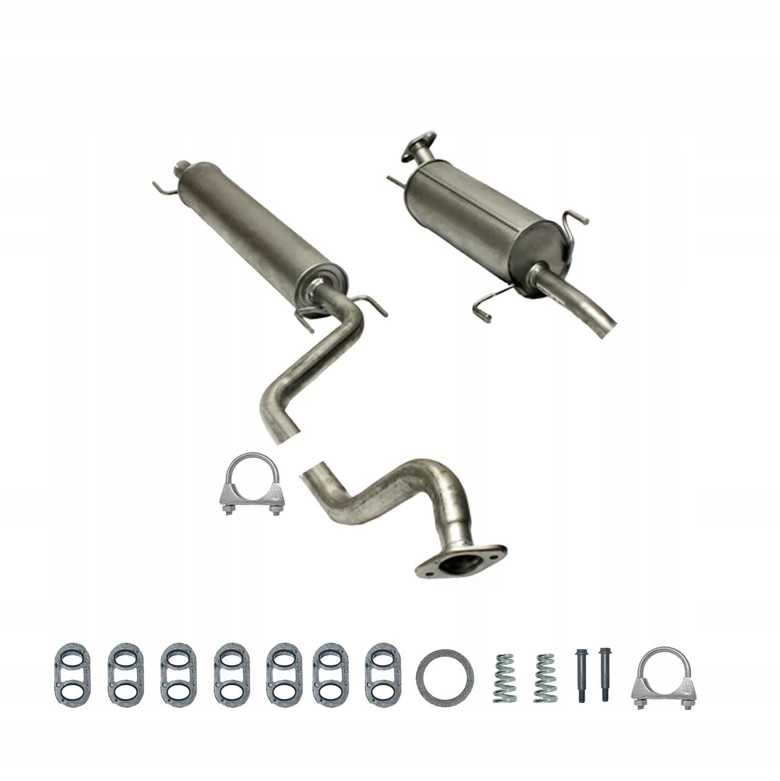 Juego de silenciadores Opel Zafira A Mpv 1999-2003 1.6 - 2.2 101-147 HP nuevo