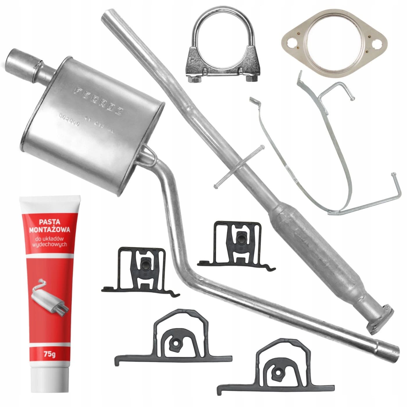 Kit de Silenciador para Mini Cooper R50 R52 R53 1.6 Hatchback y Convertible nuevo