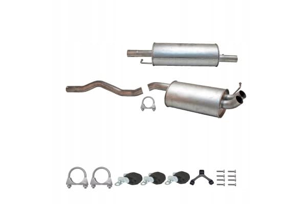 Silenciadores VW Transporter V T5 1.9 TDI 2005-2009 usado
