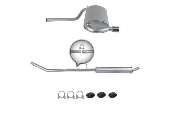 Kit de Silenciador para Dacia Duster 2010-2023 1.6 105 HP 4x4 usado