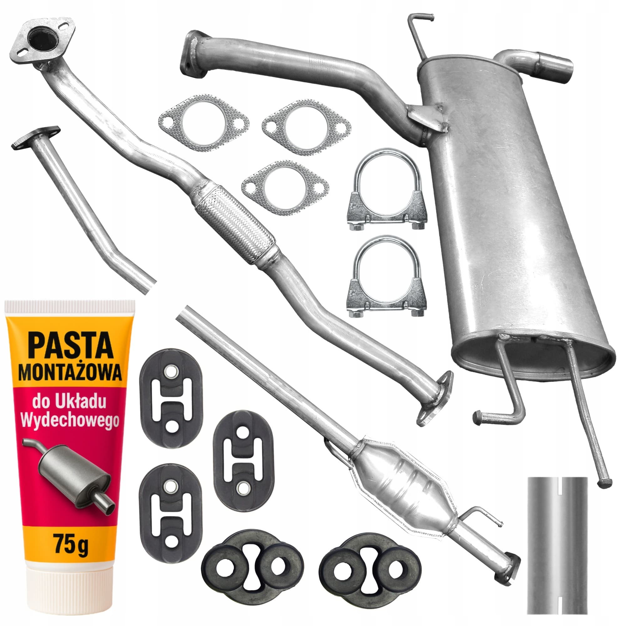 Juego de silenciadores para Kia Sportage 2 II 2.0 Suv 2004 - 2010 nuevo