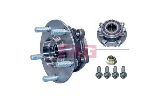 Kit de rodamiento de rueda Schaeffler Fag 713 6159 10 nuevo