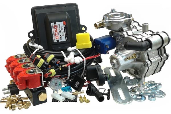 Instalación de Gas Secuencial Stag para hasta 150 HP usado