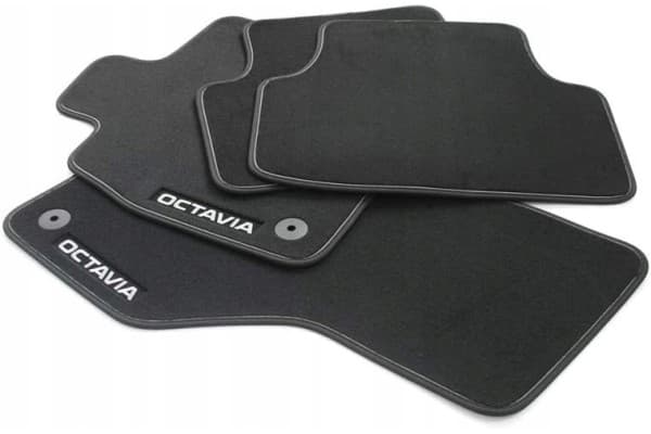 Alfombrillas de Velour Delanteras y Traseras Skoda Octavia IV 2020- Versión Prestige Original usado