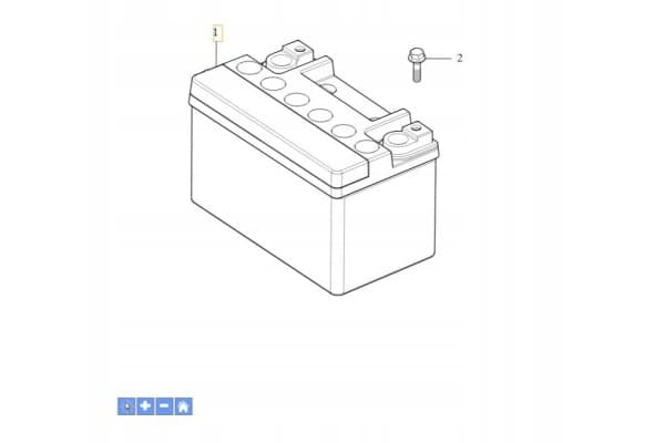 Batería Auxiliar Volvo OE nuevo