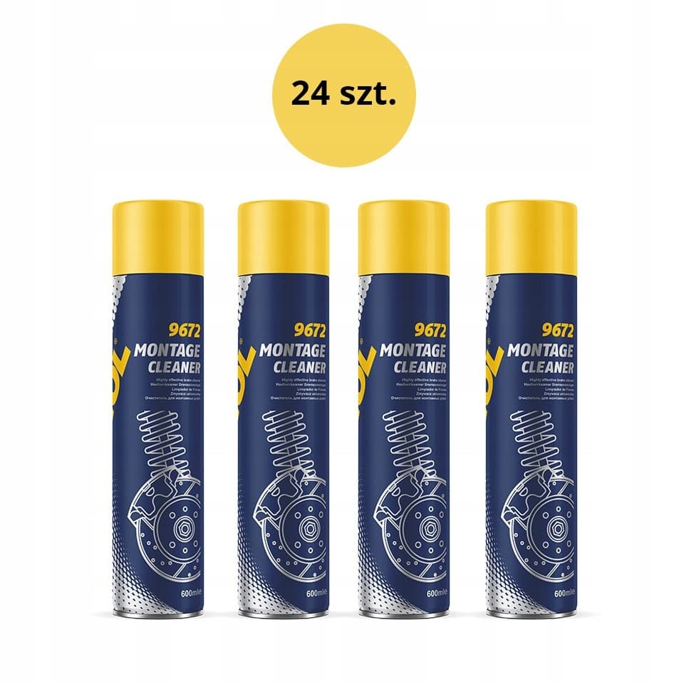 Limpiador de Montaje para Frenos Desengrasante 600ml (9672) - Caja 24 nuevo