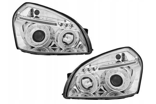 Faros delanteros Junyan LPHU01 para Hyundai Tucson 2004-2009 nuevo