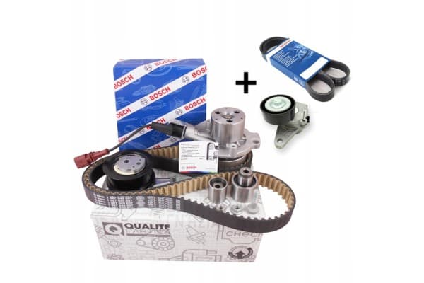 Kit de Correa de Distribución con Bomba de Agua y Tensor para Audi, Seat, Skoda y VW 1.6 / 2.0 TDI usado