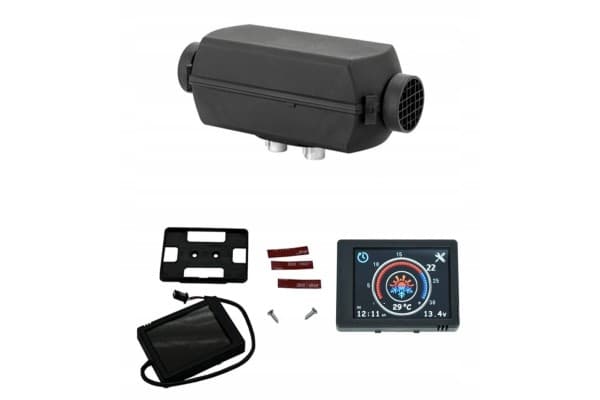 Calefactor estacionario Autoterm D4 4kW 24V con panel táctil Pu-28 usado