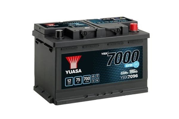 Batería Yuasa Efb Start Stop 12V 75Ah 700A YBX7096 usado