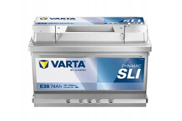 Batería Varta Silver Dynamic 74Ah 750A Polaridad Derecha E38 usado