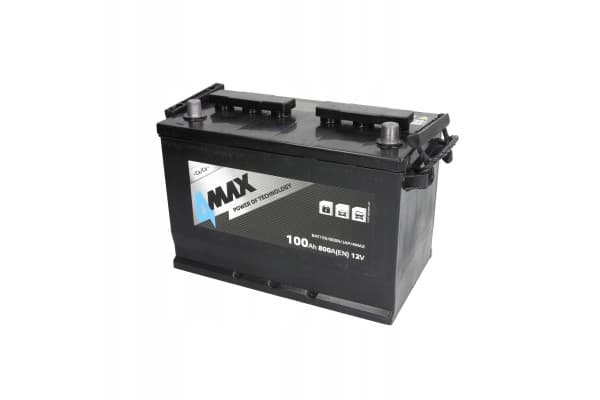 Batería 4MAX Ecoline 100Ah 800A P BAT100/800R/Jap/4MAX usado