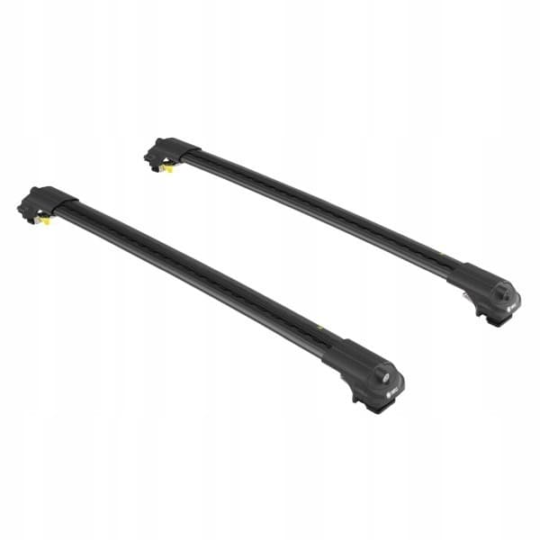 Juego Completo de Barras de Techo Turtle AIR1 F-Kit 102-106 cm Negro nuevo