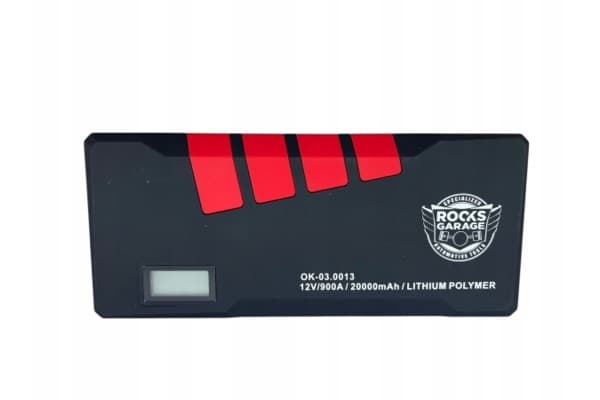 Rooks Mini Booster 12V Arrancador Portátil 900A 20000mAh usado