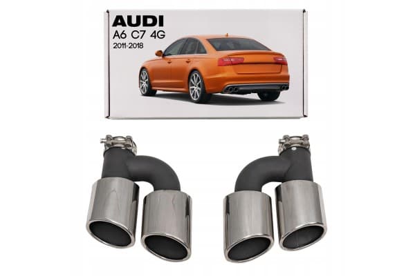 Puntas de Escape para Audi A5 8T 2011-2016 Estilo S5 Juego 2 Piezas usado