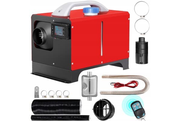 Calefactor estacionario Vevor 5KW diésel con pantalla Lcd usado