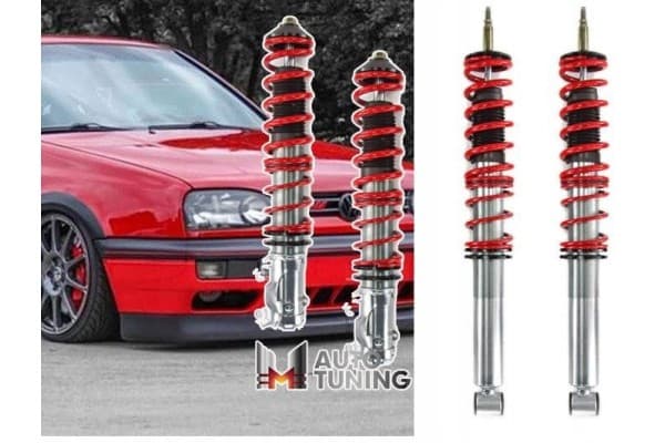 Suspensión roscada Jom para VW Golf 3/Vento 25-80 mm usado